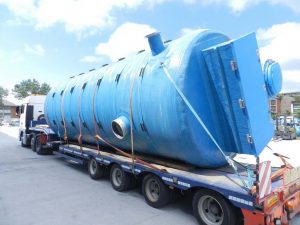 Statie de pompare ape uzate d3 x 8.75 m