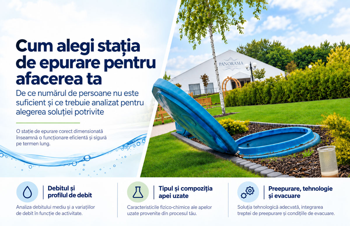Informații despre stații de epurare